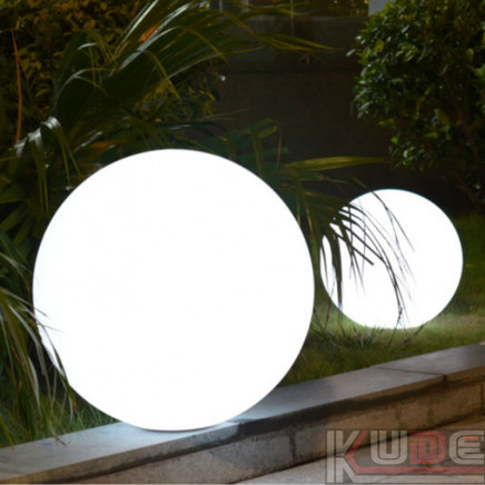 12" LED Ball Table Lamps with Remote Control and Rechargeable