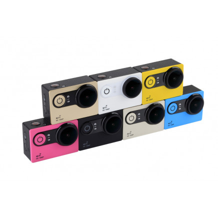 12-Megapixel (HD) Wide-Angle Lens Actiom Cam with a Water-Resistant Casing