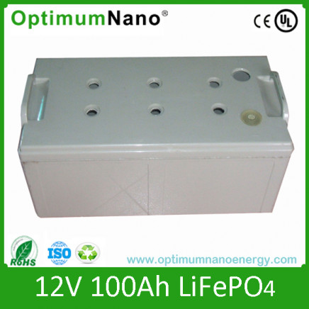 12V 100ah Lithium Ion Battery Pack for Solar Energy System