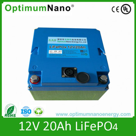 12V 20ah 30ah Lithium Li-ion Battery for Golf Trolley