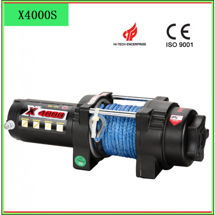12V 4000lbs Waterproof Winch for UTV