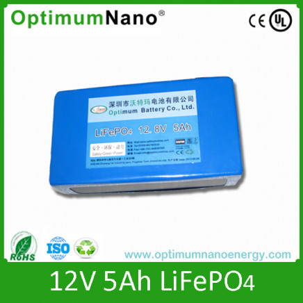 12V 5ah Lithium Ion Battery Solar Light Battery