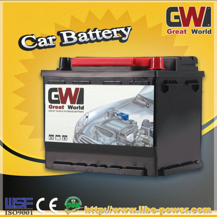 12V 60ah DIN Starting Lead Acid Type Car SMF Battery