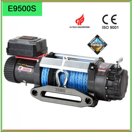 12V Heavy Duty Electric Winches with Synthetic Rope