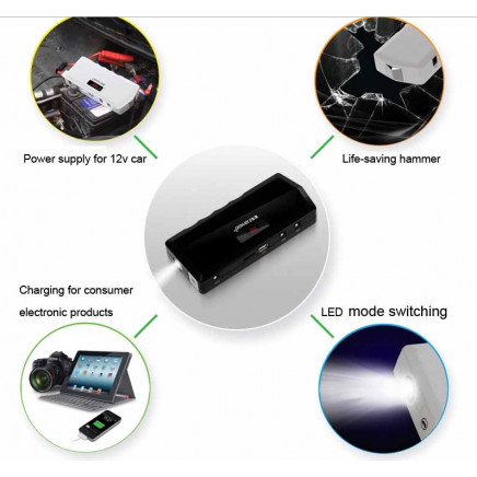 12V Vehicles 12000mAh Multi-Function Jump Starter