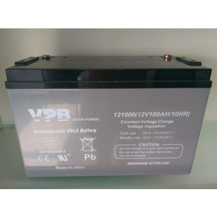 12V100ah AGM Sealed Lead Acid Storage Battery
