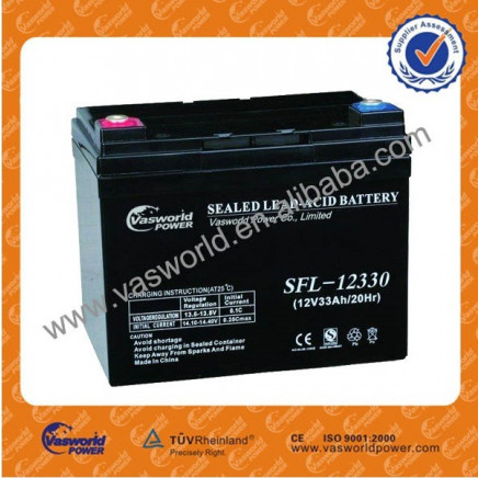 12V24ah Sealded Rechargeable Lead Acid UPS Solar Battery