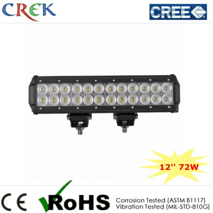 12inch 72W Offroad 4X4 LED Car Light CREE LED Work Light Bar (CK-BC21203)