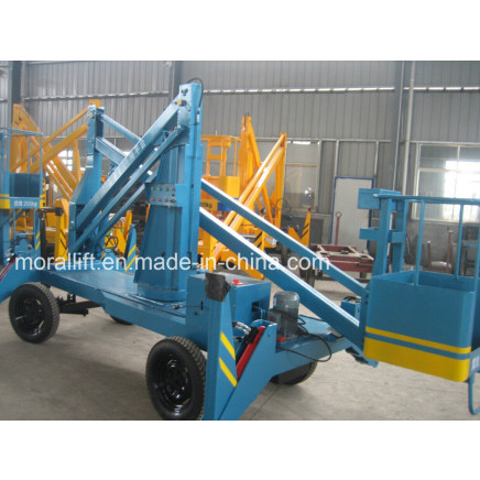 12m Trailing Boom Lift/Trailer Mounted Boom Lift on Sale! ! !