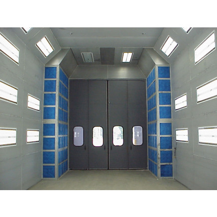 15m Double - Intake Centrifugal Fans Riello Rg5s Burner Industrial Spray Booths