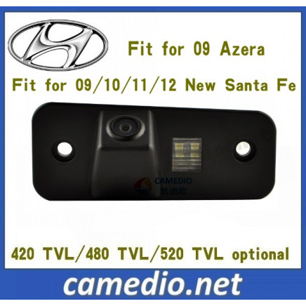 170 Degree 480TV Lines Rearview Backup Car Camera for 09/10/11/12 New Santa Fe /09 Azera
