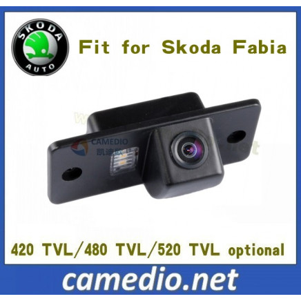 170 Degree Waterproof 480TV Lines OEM Rear View Backup Car Camera for Skoda Fabia