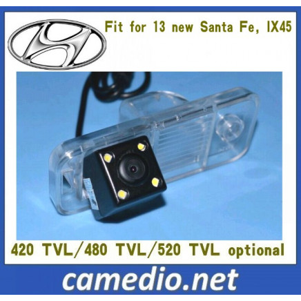 170 Degree Waterproof Special Rear View Backup Car Camera for 13 New Santa Fe, IX45