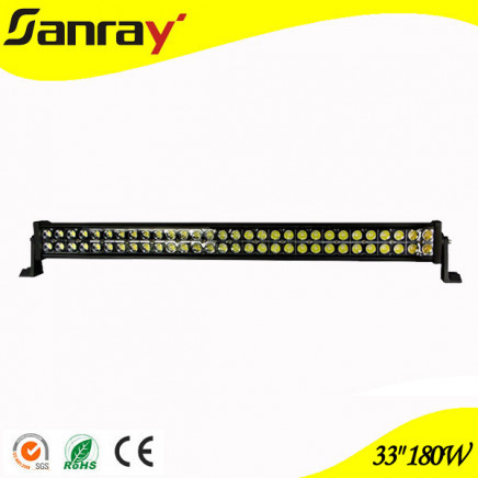 180W 33" Waterproof Offroad LED Light Bar