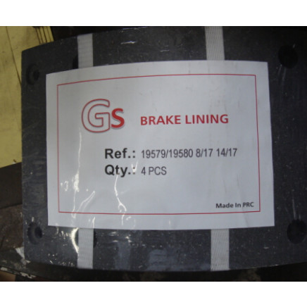 19579 19580 Brake Lining for Benz Man