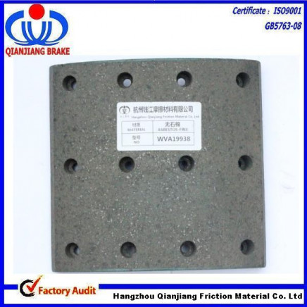 19938 Brake Lining for Awd, Bedford, Dennis, Erf, Steyr, Volvo