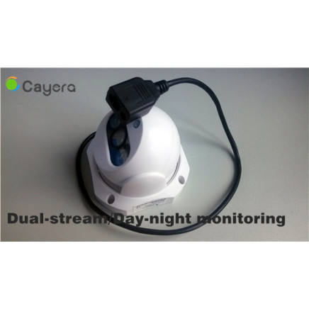 2.0MP Low Lux Network Security CMOS Sensor Night Vision IP Camera