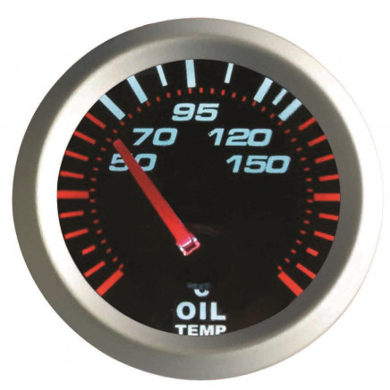 2" (52mm) Auto Dual Color LCD Digital Gauge (6195SB)