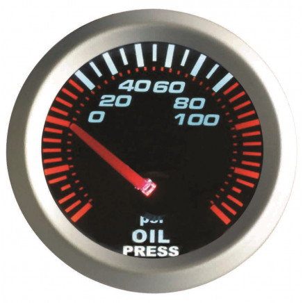 2" (52mm) Auto Dual Color LCD Digital Gauge (6196SB)