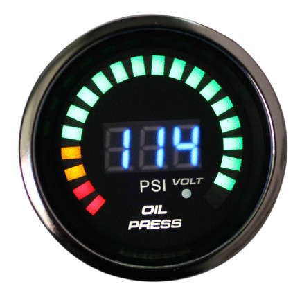 2" (52mm) Auto Gauges for 20 LED Digital Gauge (6236)