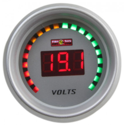 2" (52mm) Auto Gauges for 20 LED Digital Gauge (6237B)