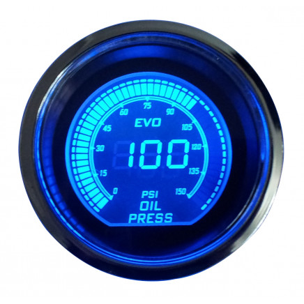 2" (52mm) Auto Gauges for Dual Color LCD Digital Gauge (6256)