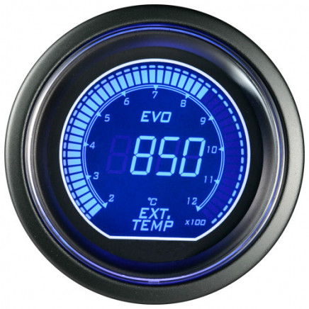 2" (52mm) Auto Gauges for Dual Color LCD Digital Gauge (6259)