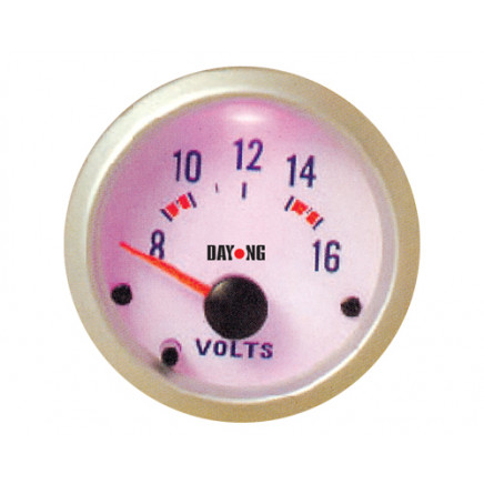 2" (52mm) Auto Single Color LED Gauge (6097SW2-7)