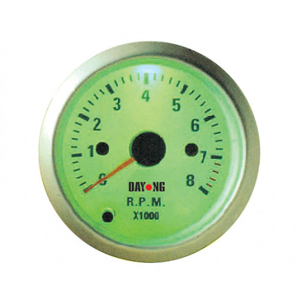2" (52mm) Auto Single Color LED Gauge (8020SW2-7)