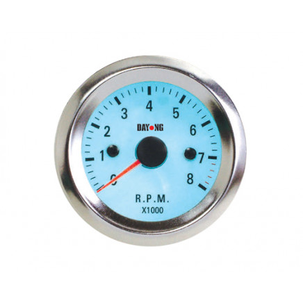 2"(52mm) EL Display Tachometer