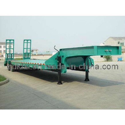 2 Axles Low Bed Semi Trailer