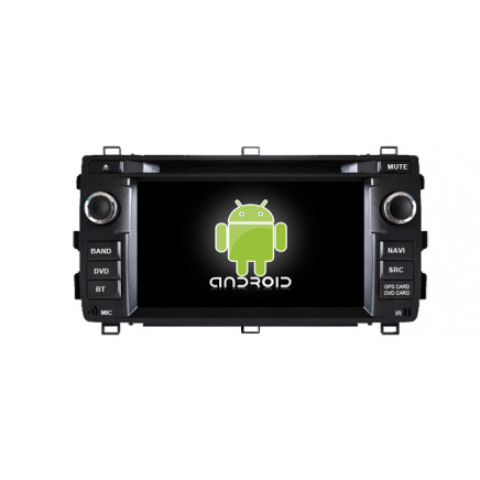 2 DIN Android Car Monitor for Toyota Auris with GPS