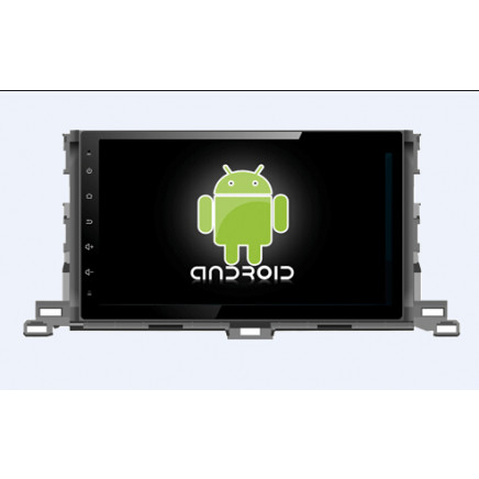 2 DIN Car DVD Player for 10.1in Android 4.2.2 Toyota Highlander 2015