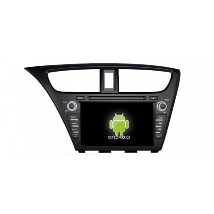 2 DIN Car GPS with iPod TV Radio for Android Honda Civic 2014