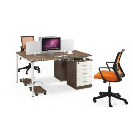 2 Person Staff Computer Desk Workstation Desk Partition (HF-CA002)