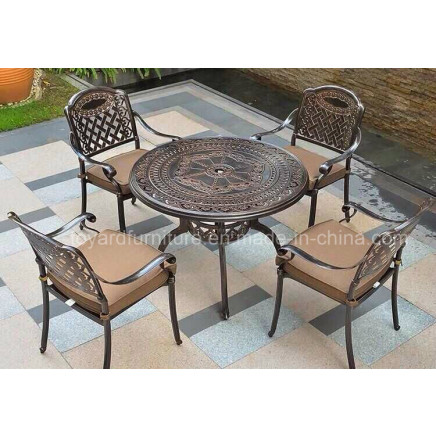 2-Years Warranty Modern Outdoor Furniture Aluminum Cast Patio Chair (SZ216; SD515)