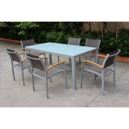 2-Years of Warranty Contemporary Furniture-Outdoor/Garden Table and Chair