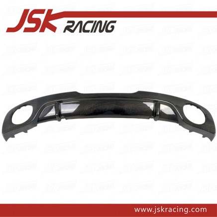 2008-2012 Carbon Fiber Rear Diffuser for Audi Tt Fit 2.0 Only (JSK030604)
