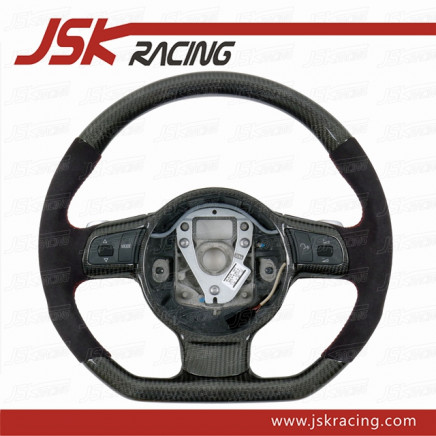 2008-2015 Carbon Fiber Steering Wheel for Audi R8 V8 V10 (JSK031026)