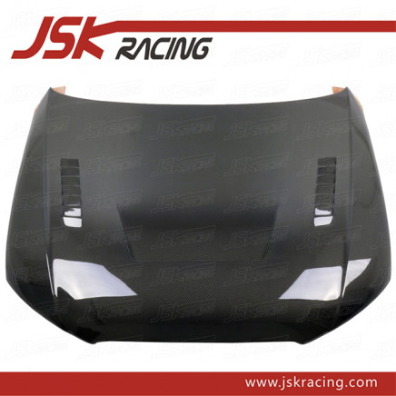 2010 with Hole Carbon Fiber Hood for Audi A4 B8 (JSK030404)