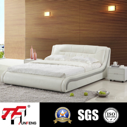 2014 Modern Leather Bed 6166
