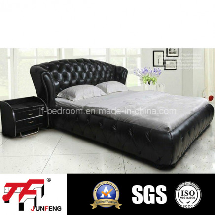 2014 New Design Leather Bed J-18