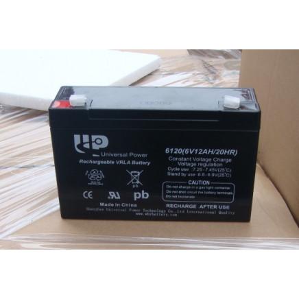 2015 Lead Acid Battery UPS Battery Alarm Battery 6V 12ah