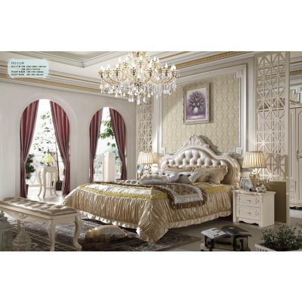 2015 New Design! Jb-F81111wooden Classic Bed China Manufacturer Home Furniture