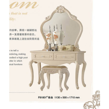 2015 New Design! Jb-F81801mirror Furniture Dressing Table and Chair