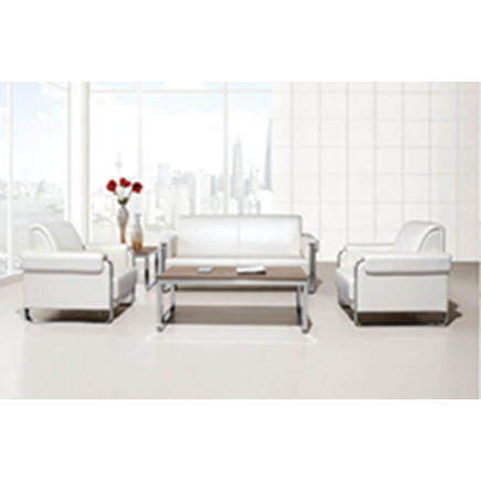 2015 New Design! Modern Design White Leather Sofa (HY-S1010)