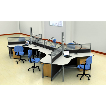 2015 New Modular Easy Assembling Office Partition (HF-YZ266)
