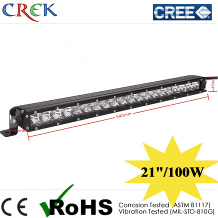21" 100W CREE LED Work Light Bar