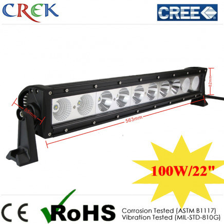 22" 100W LED Bar Light with CE RoHS IP68