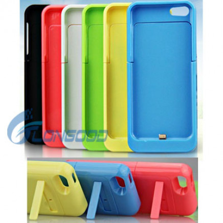 2200mAh Power Bank External Backup Battery Charger Case for iPhone 5